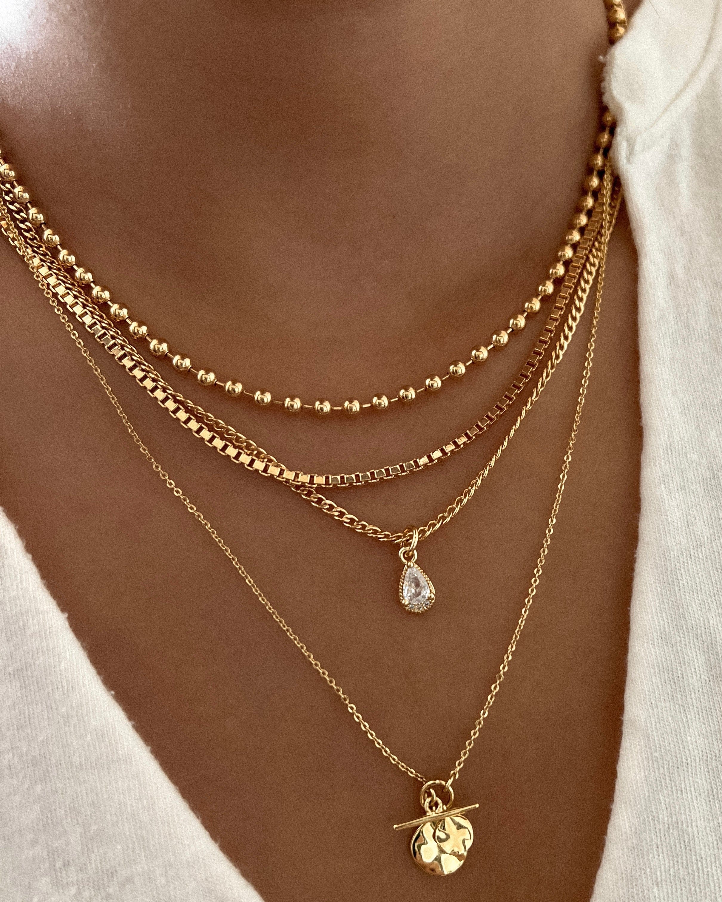 LE sensor necklace Amira Chain Necklace 16”