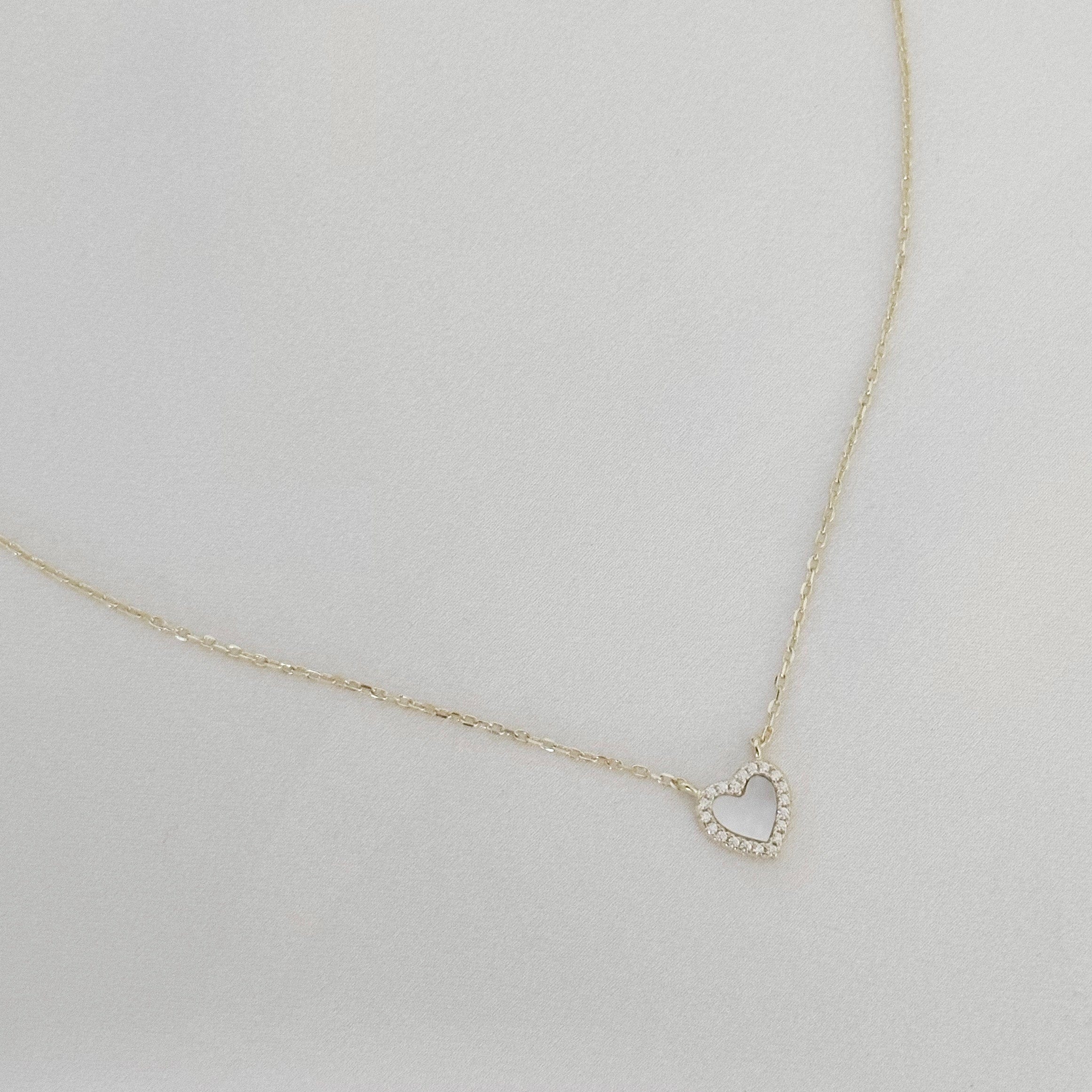 LE sensor necklace Sofie Heart Necklace