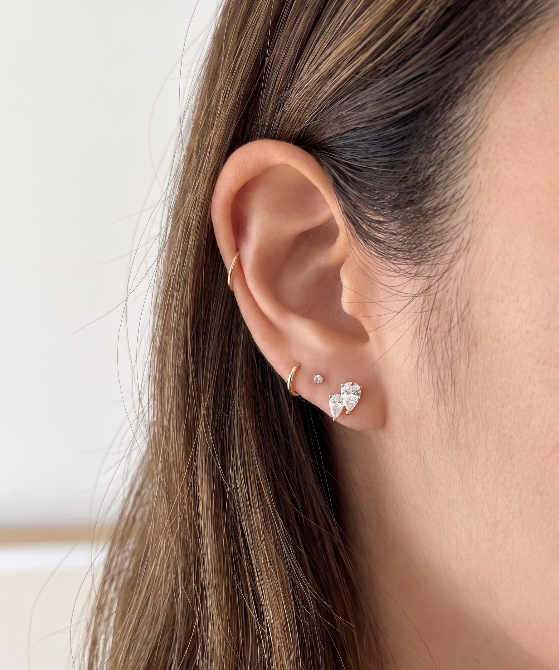 LE sensor earrings Marina Studs