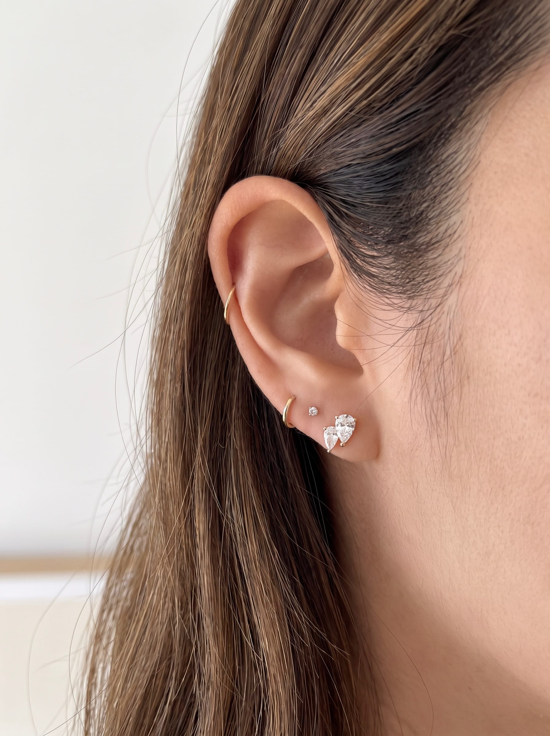 LE sensor earrings Marina Studs