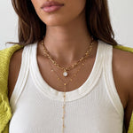LE sensor necklace Sutton Solitaire CZ Necklace