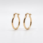LE sensor earrings Mabel Hoops