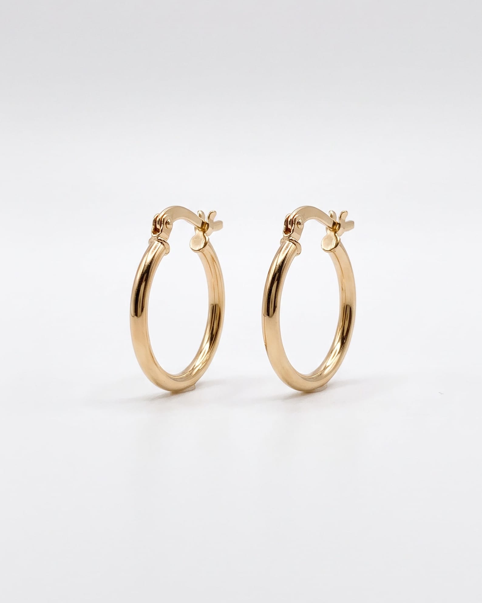 LE sensor earrings Mabel Hoops