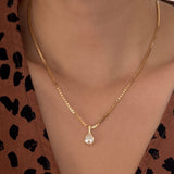 LE sensor necklace Maisie Teardrop Necklace
