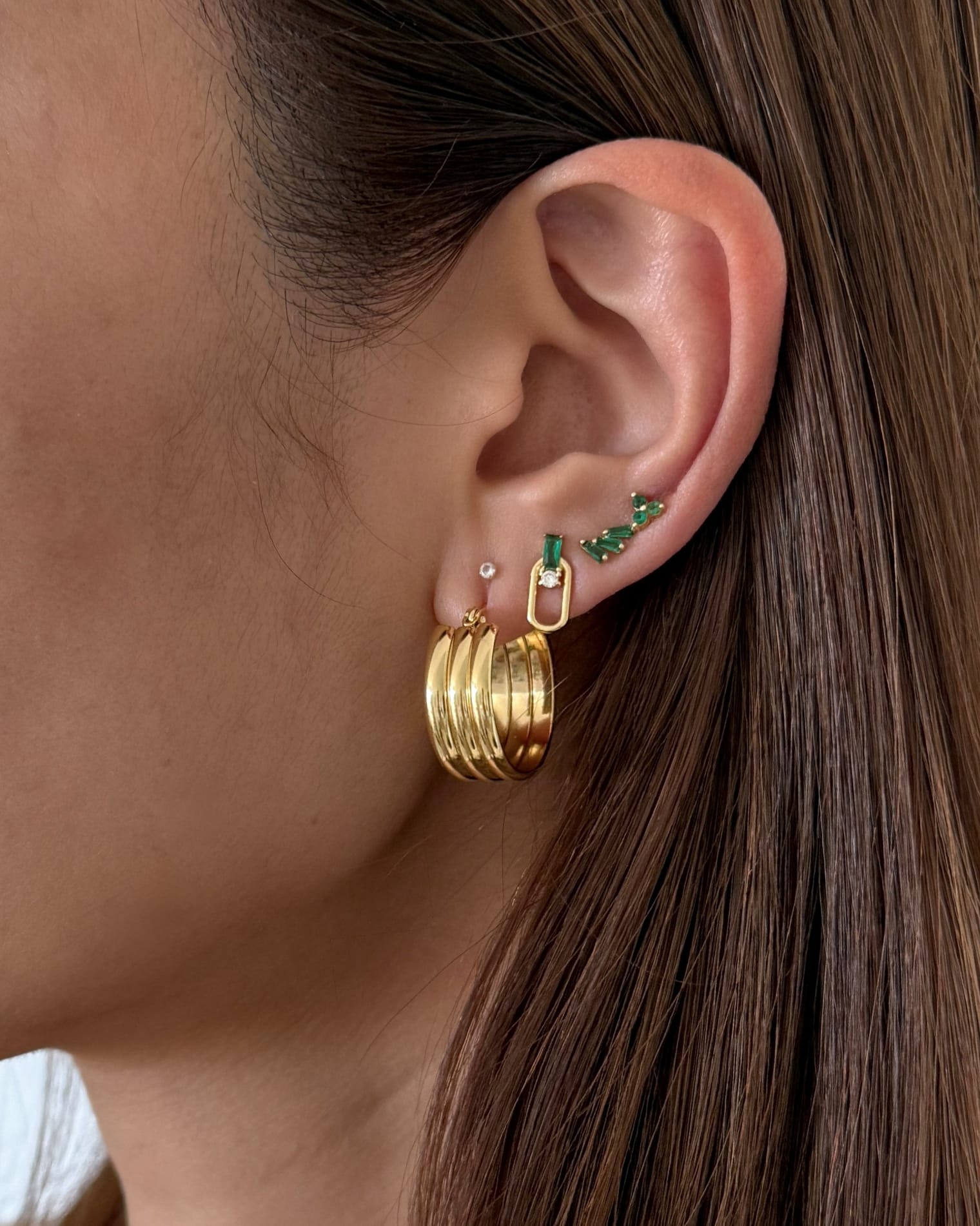 LE sensor earrings Makai Studs