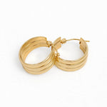 LE sensor earrings Mara Hoop Earrings