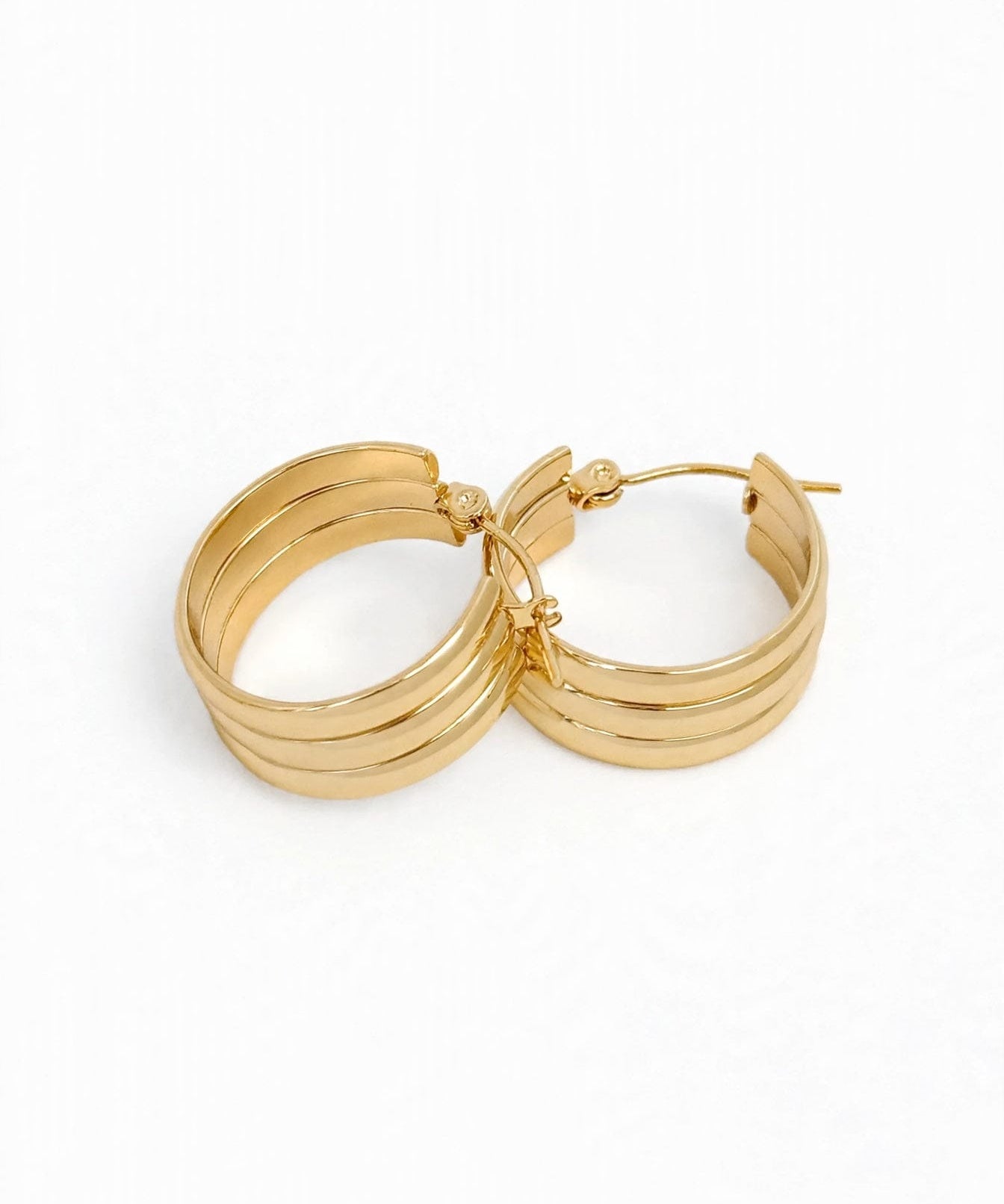 LE sensor earrings Mara Hoop Earrings