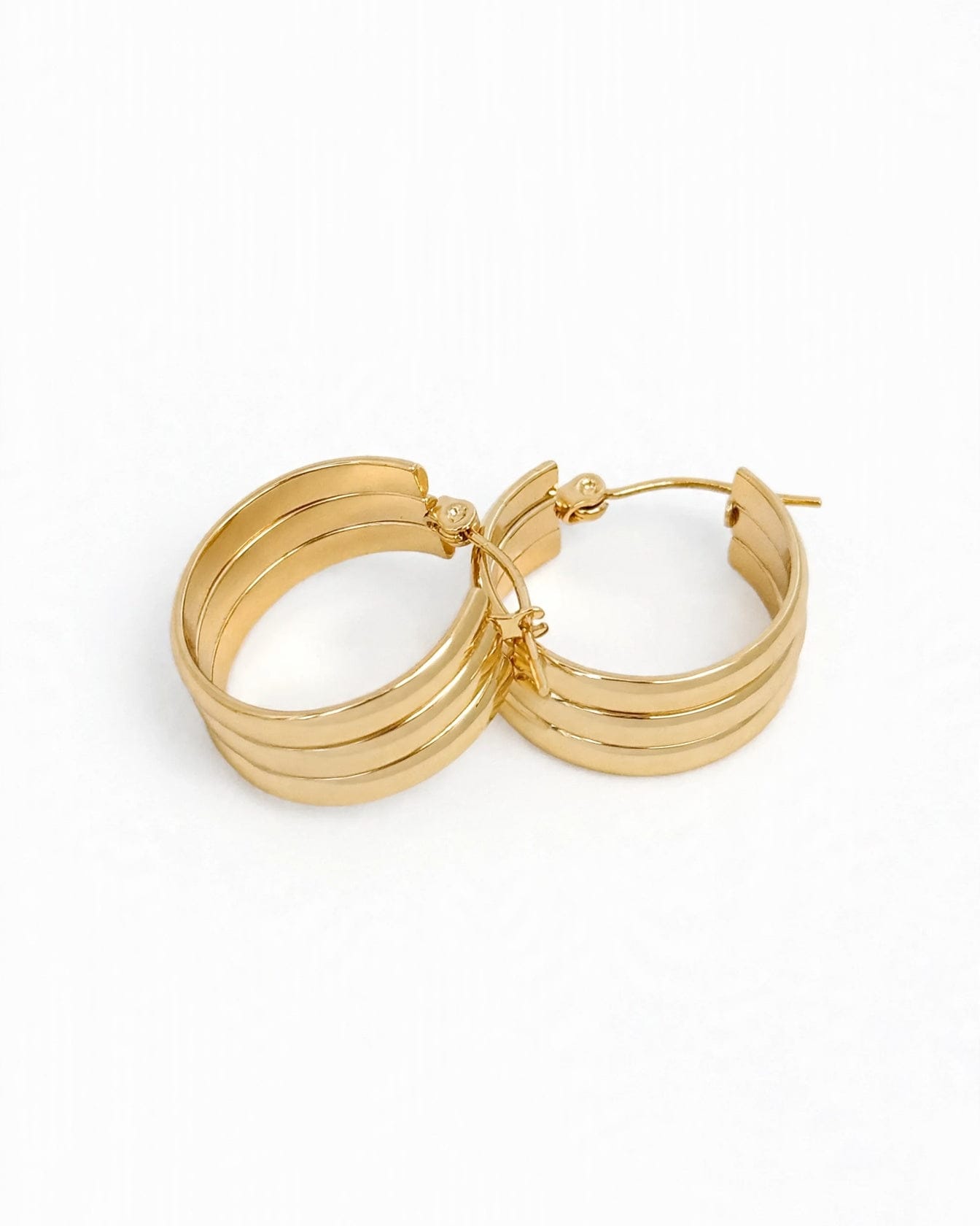 LE sensor earrings Mara Hoop Earrings