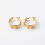 LE sensor earrings Mara Hoop Earrings