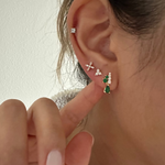 LE sensor earrings Marissa Teardrop Dangle Stud Earrings