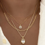 LE sensor necklace Marley Chain Necklace 18”