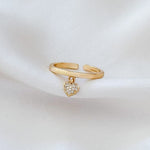 LE sensor Ring May Heart Ring