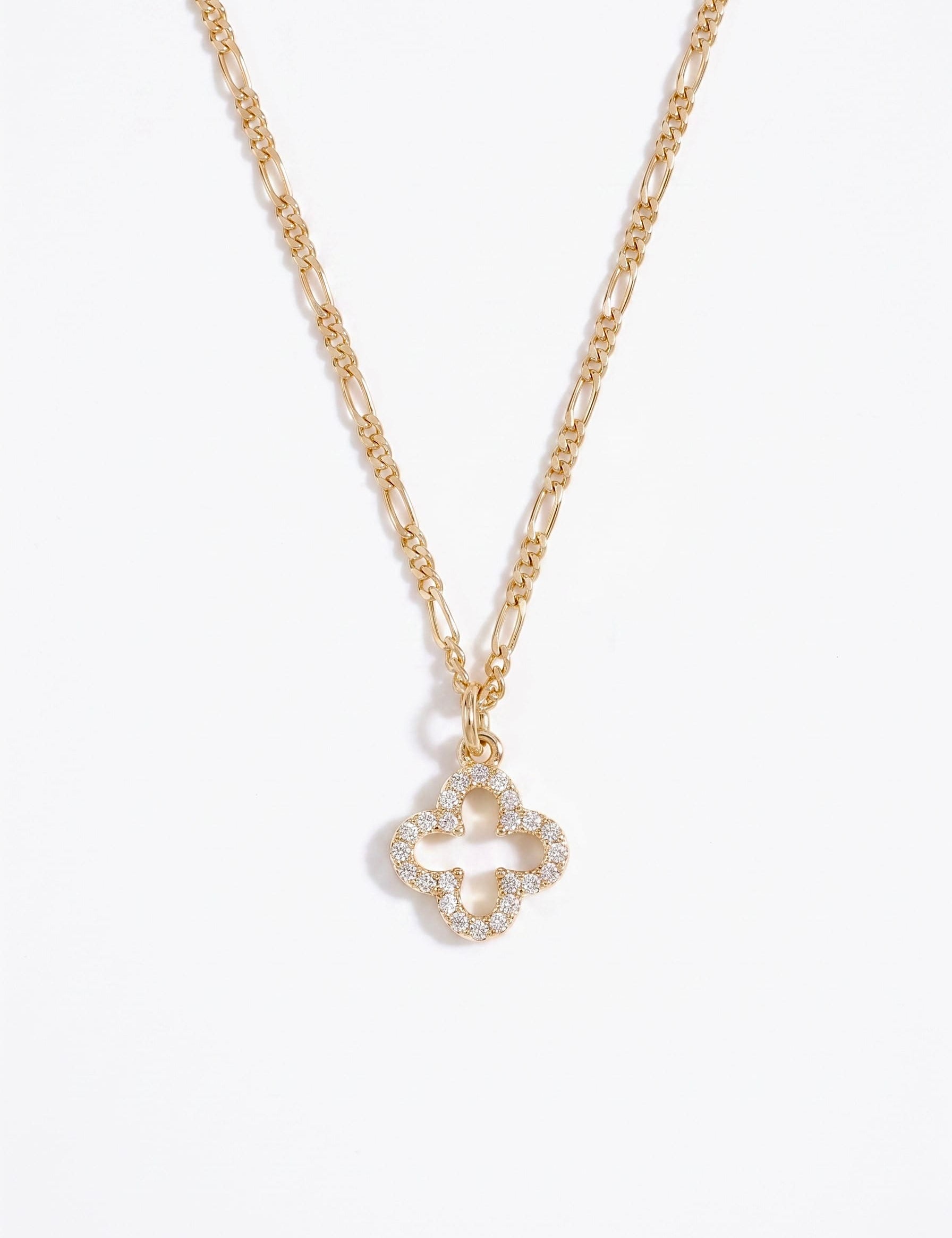 LE sensor necklace Mira Clover Necklace