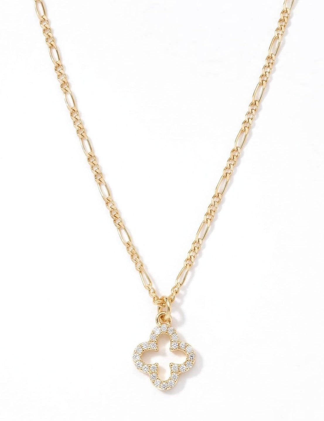 LE sensor necklace Mira Clover Necklace