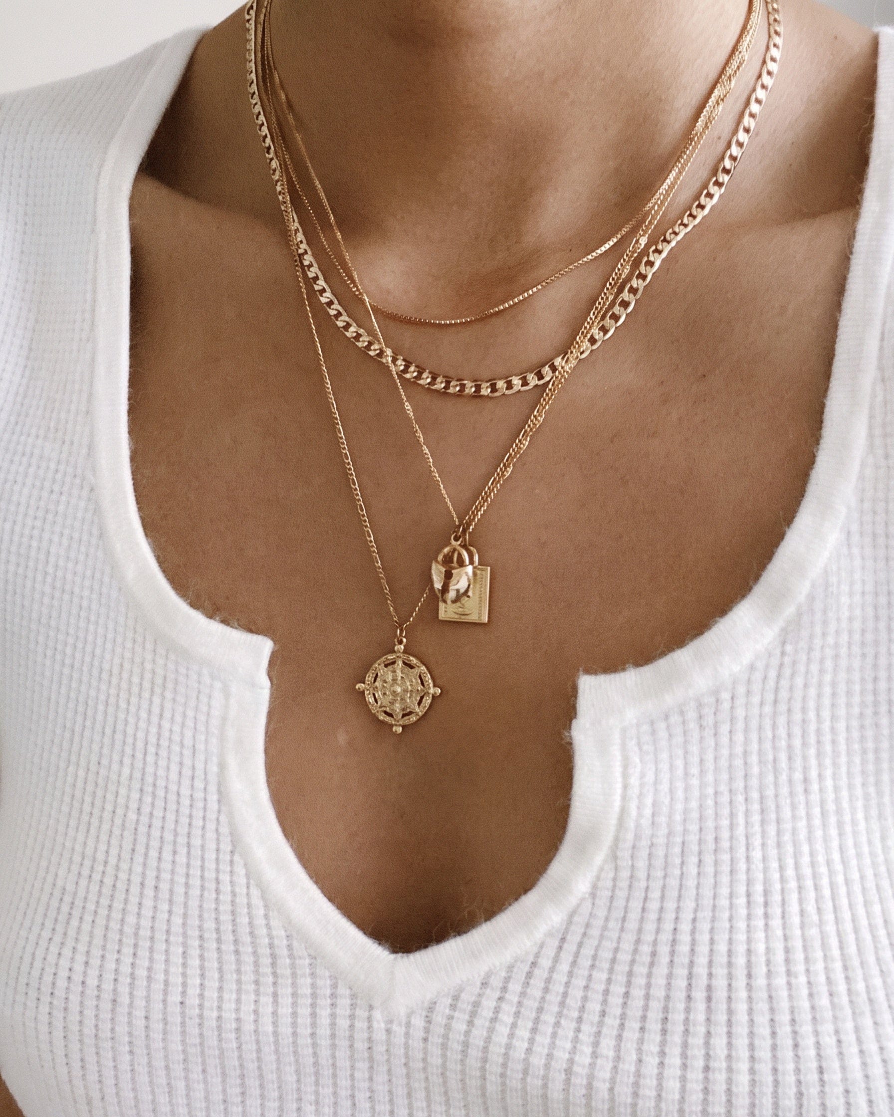 LE sensor necklace Marley Chain Necklace 18”