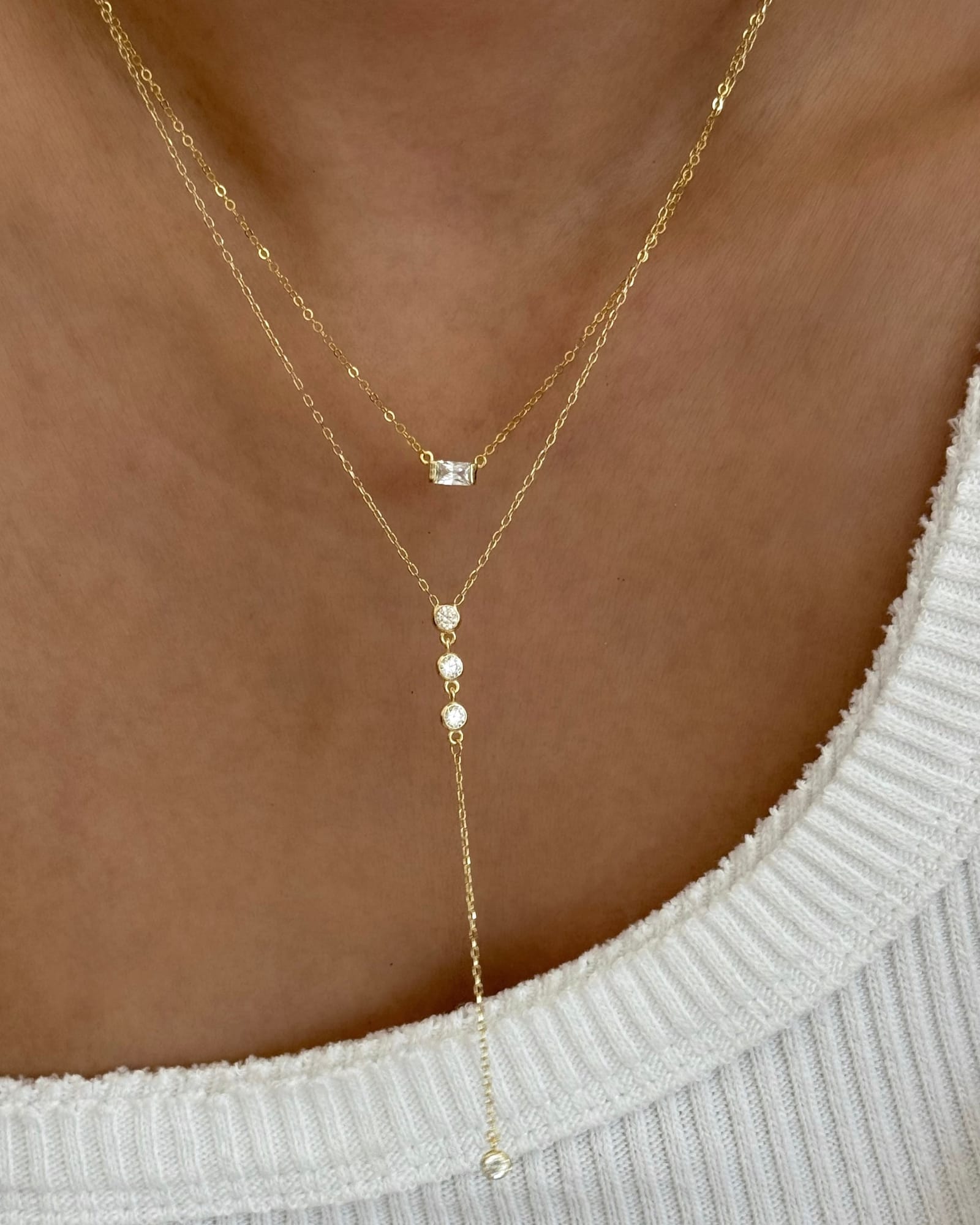 LE sensor necklace Nari Lariat Y Necklace