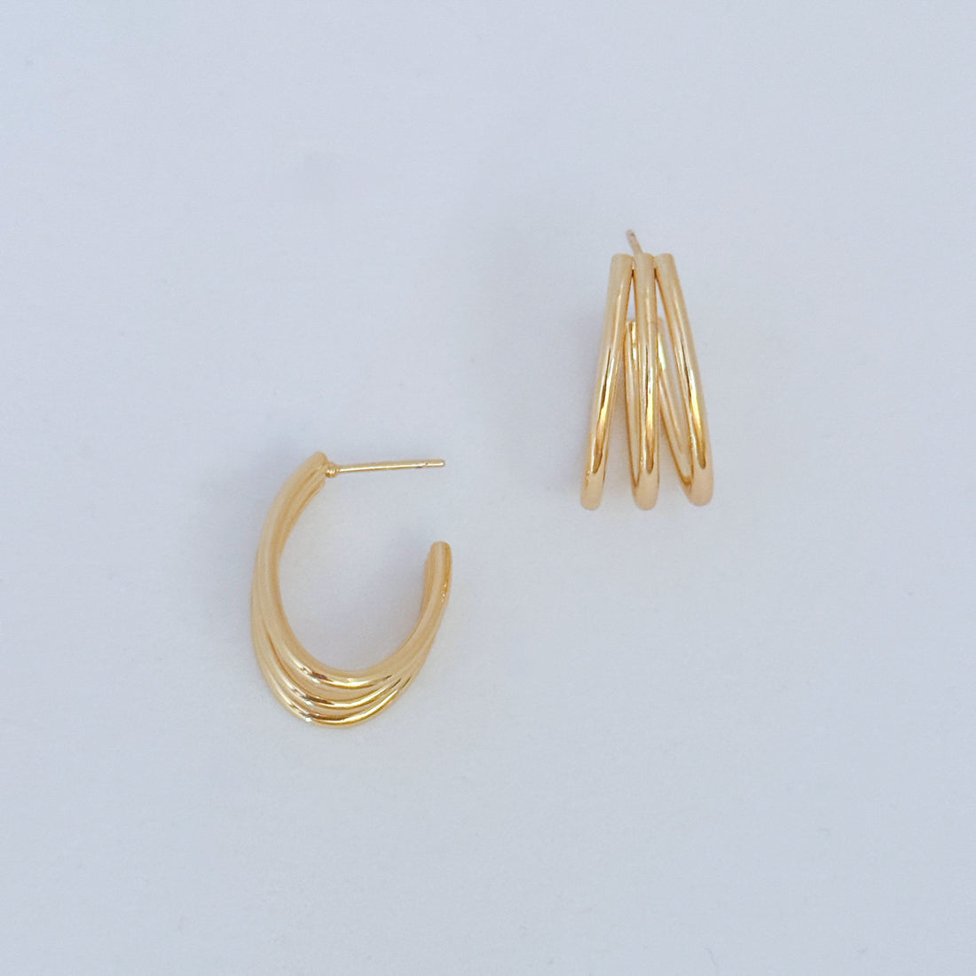 LE sensor earrings Vera Hoop Earrings