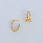 LE sensor earrings Vera Hoop Earrings