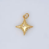 LE sensor charm Aliza Puffy Star Charm