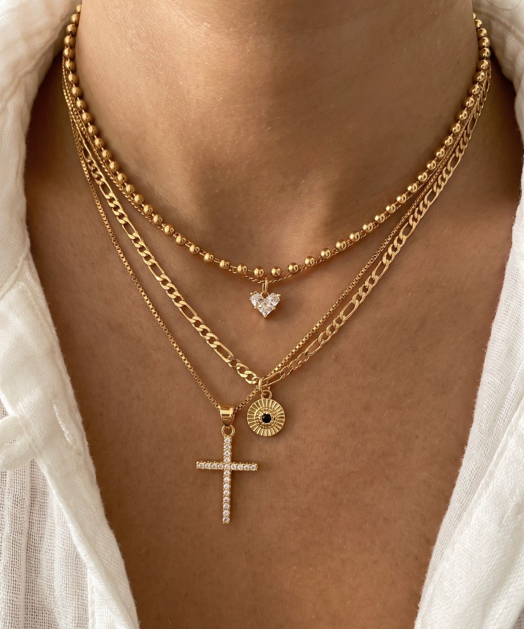 LE sensor necklace Amira Chain Necklace 16”