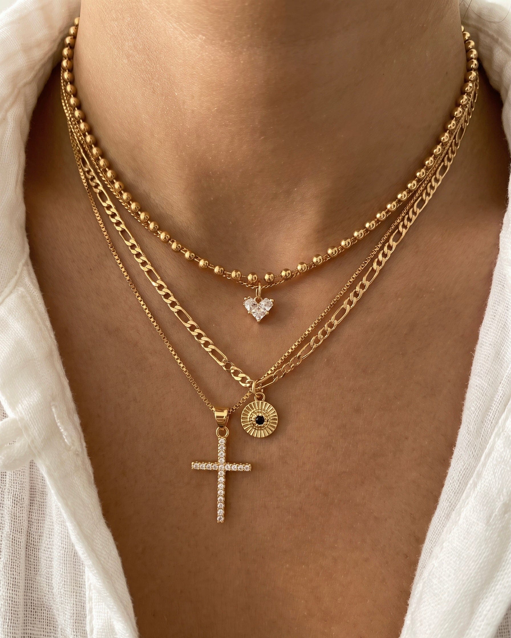 LE sensor necklace Amira Chain Necklace 16”