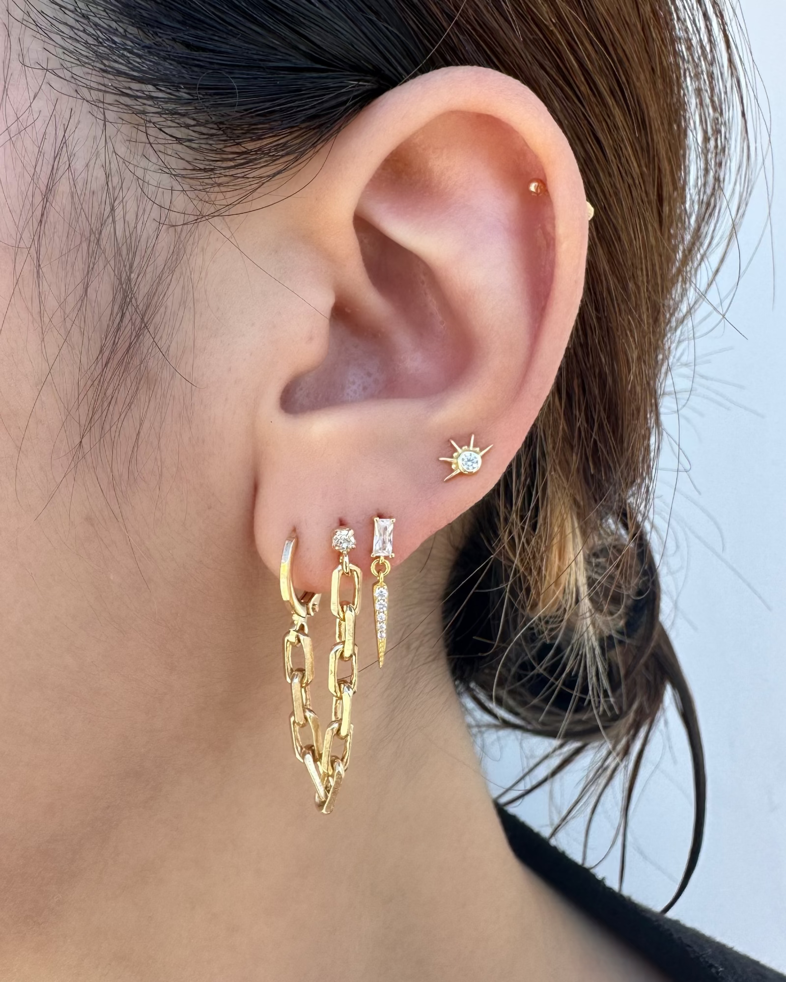 LE sensor earrings Remi Studs