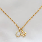 LE sensor necklace White Shai Necklace - Flower