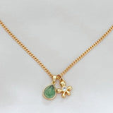 LE sensor necklace Green Shai Necklace - Flower