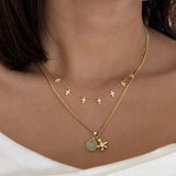 LE sensor necklace Shai Necklace - Flower