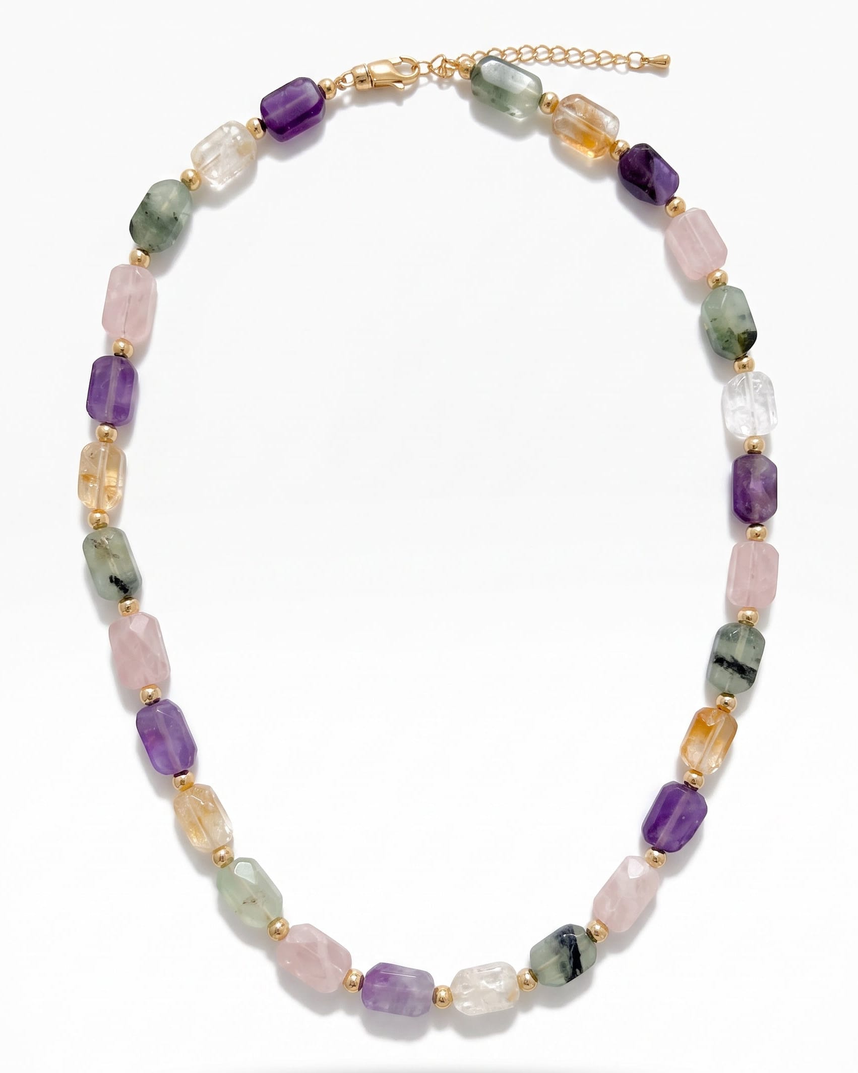 LE sensor necklace Shelly Gemstone Necklace