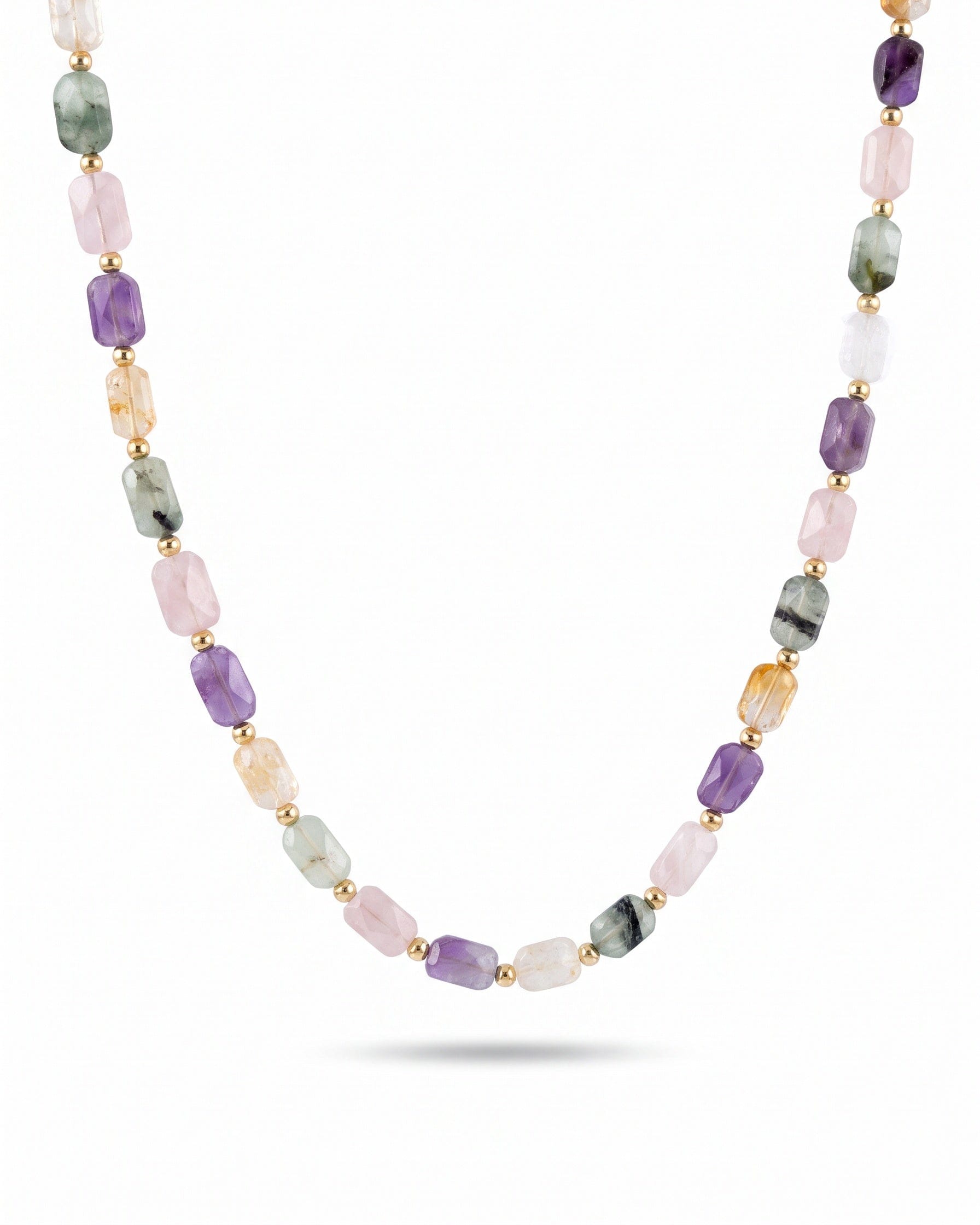 LE sensor necklace Shelly Gemstone Necklace