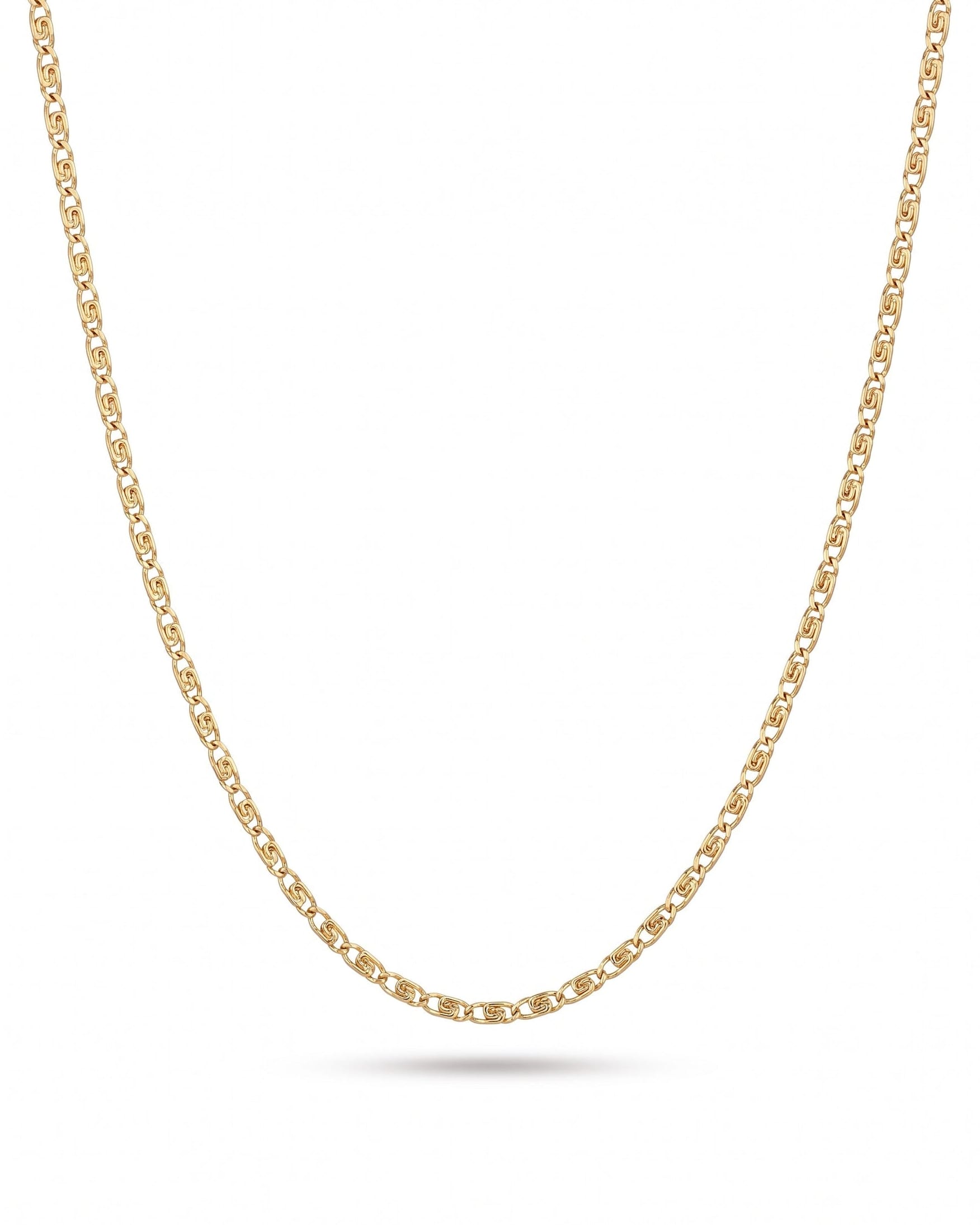 LE sensor necklace Shiloh Snail Link Chain Necklace
