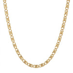 LE sensor necklace 16" Shiloh Snail Link Chain Necklace