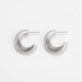 LE sensor earrings Stacy Hoop Earrings
