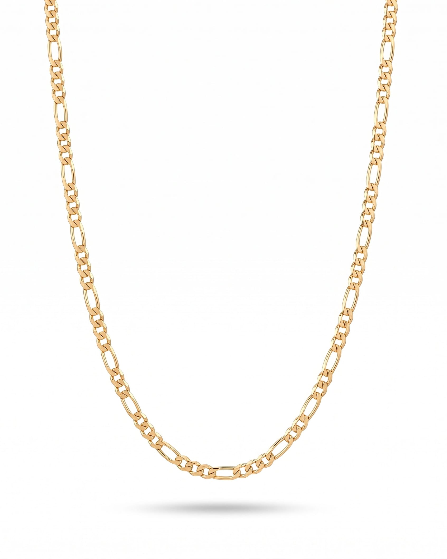 LE sensor necklace Thin Figaro Chain Necklace