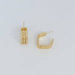 LE sensor earrings Effie Hoop Earrings