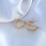 LE sensor earrings Effie Hoop Earrings