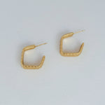 LE sensor earrings Effie Hoop Earrings