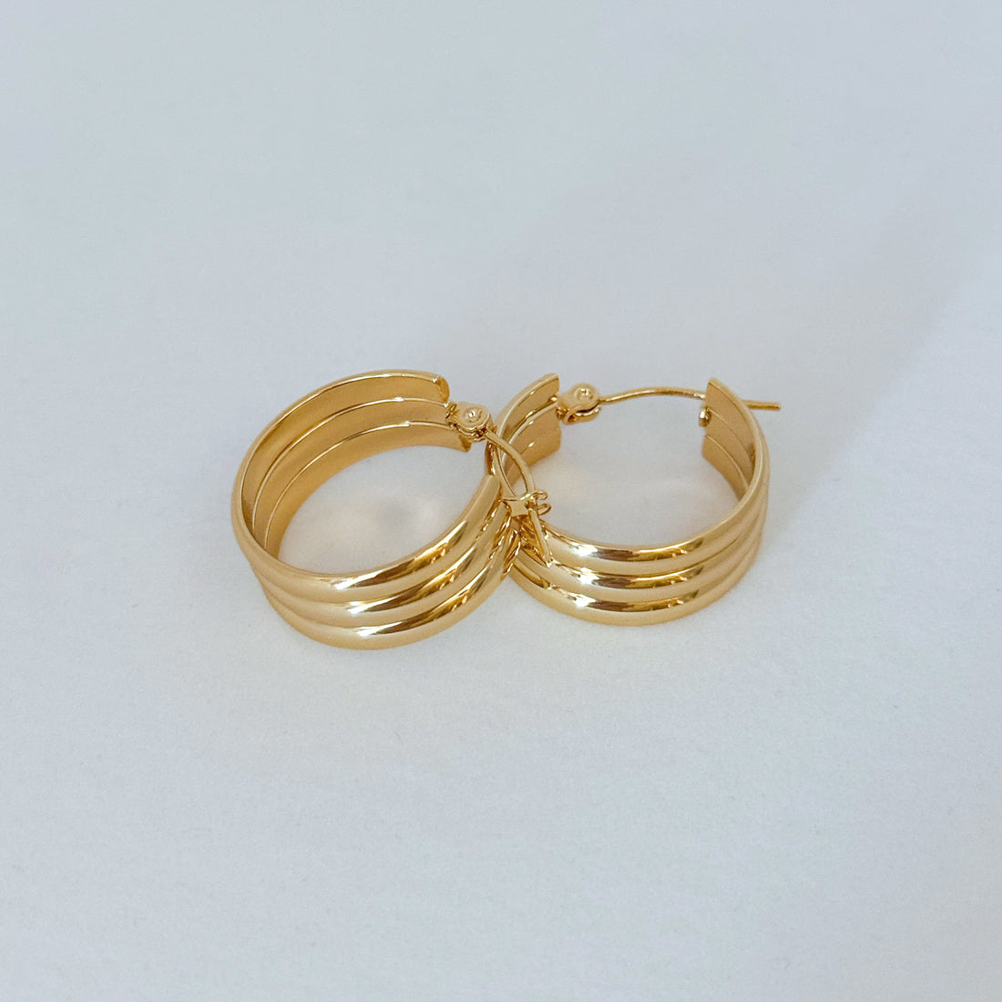 LE sensor earrings Mara Hoop Earrings