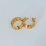 LE sensor earrings Mara Hoop Earrings
