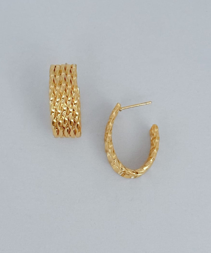 LE sensor earrings Presley Hoop Earrings