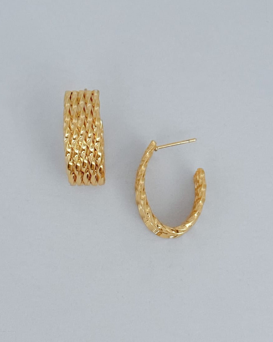 LE sensor earrings Presley Hoop Earrings