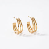LE sensor earrings Vera Hoop Earrings