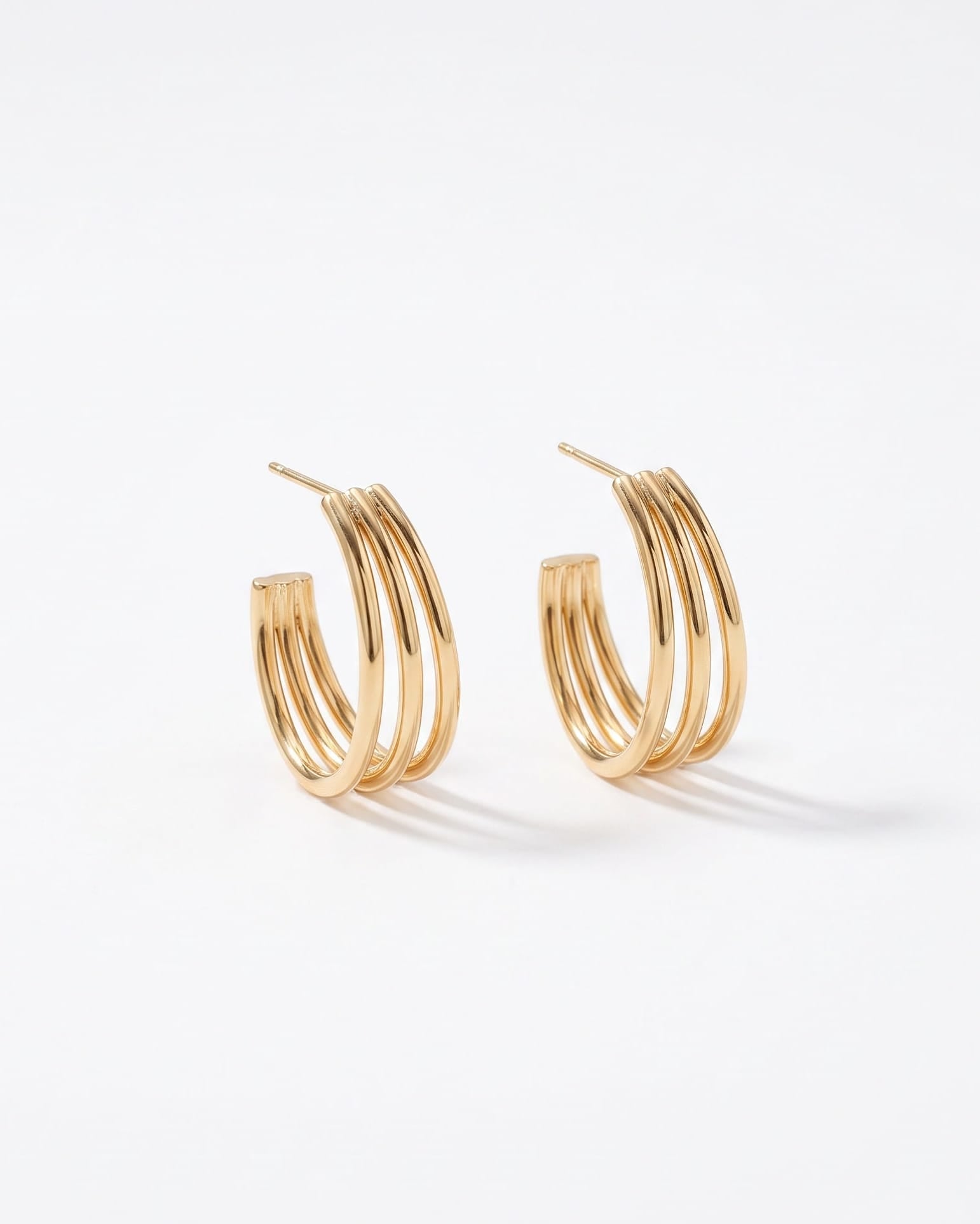 LE sensor earrings Vera Hoop Earrings