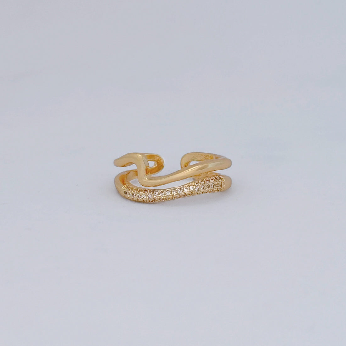 LE sensor Ring Andi Double Band Ring