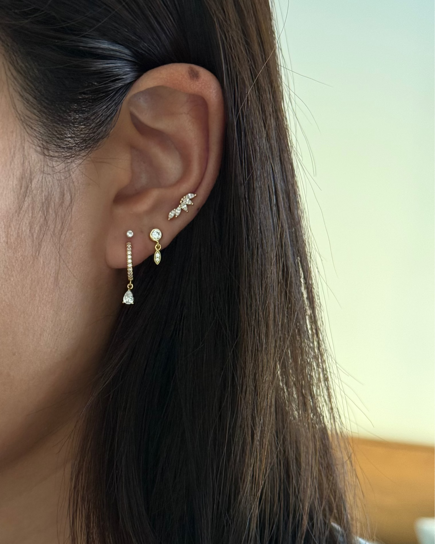 LE sensor earrings Thea Studs