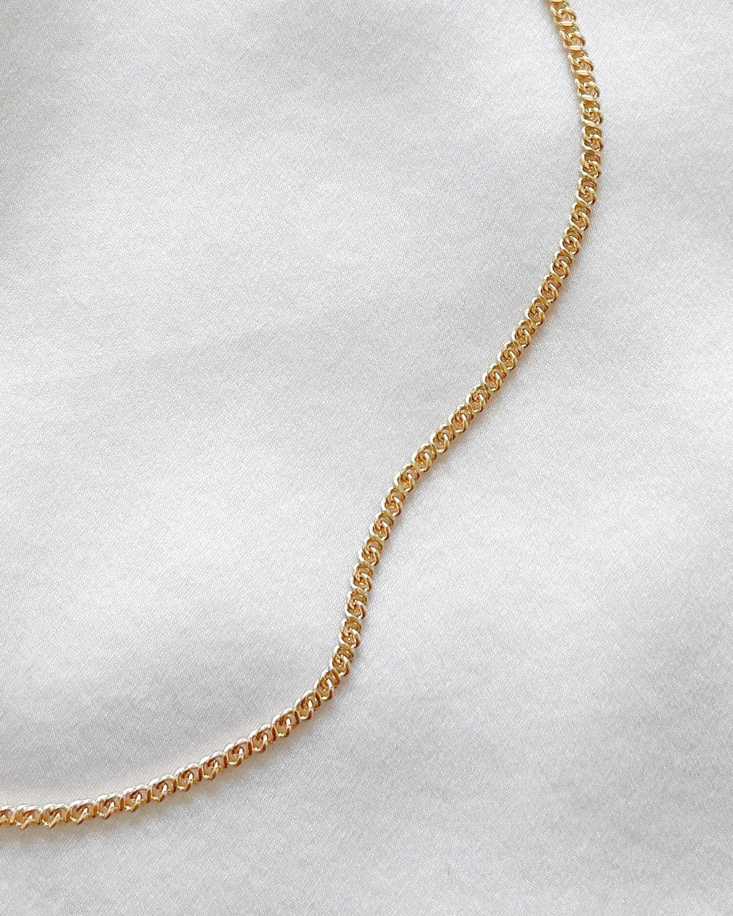 LE sensor necklace Franco Chain Necklace - 16”