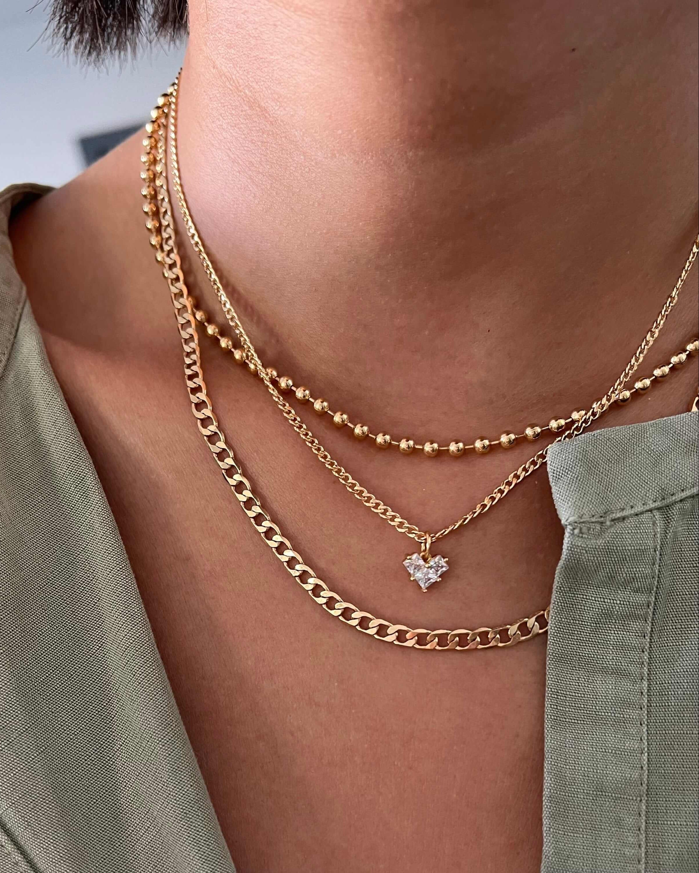 LE sensor Chain Amira Chain Necklace 16”