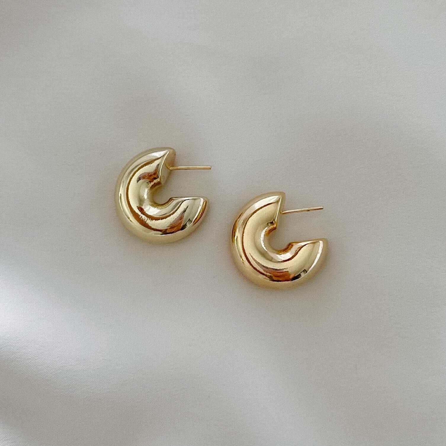 LE sensor earrings Alia Hoops