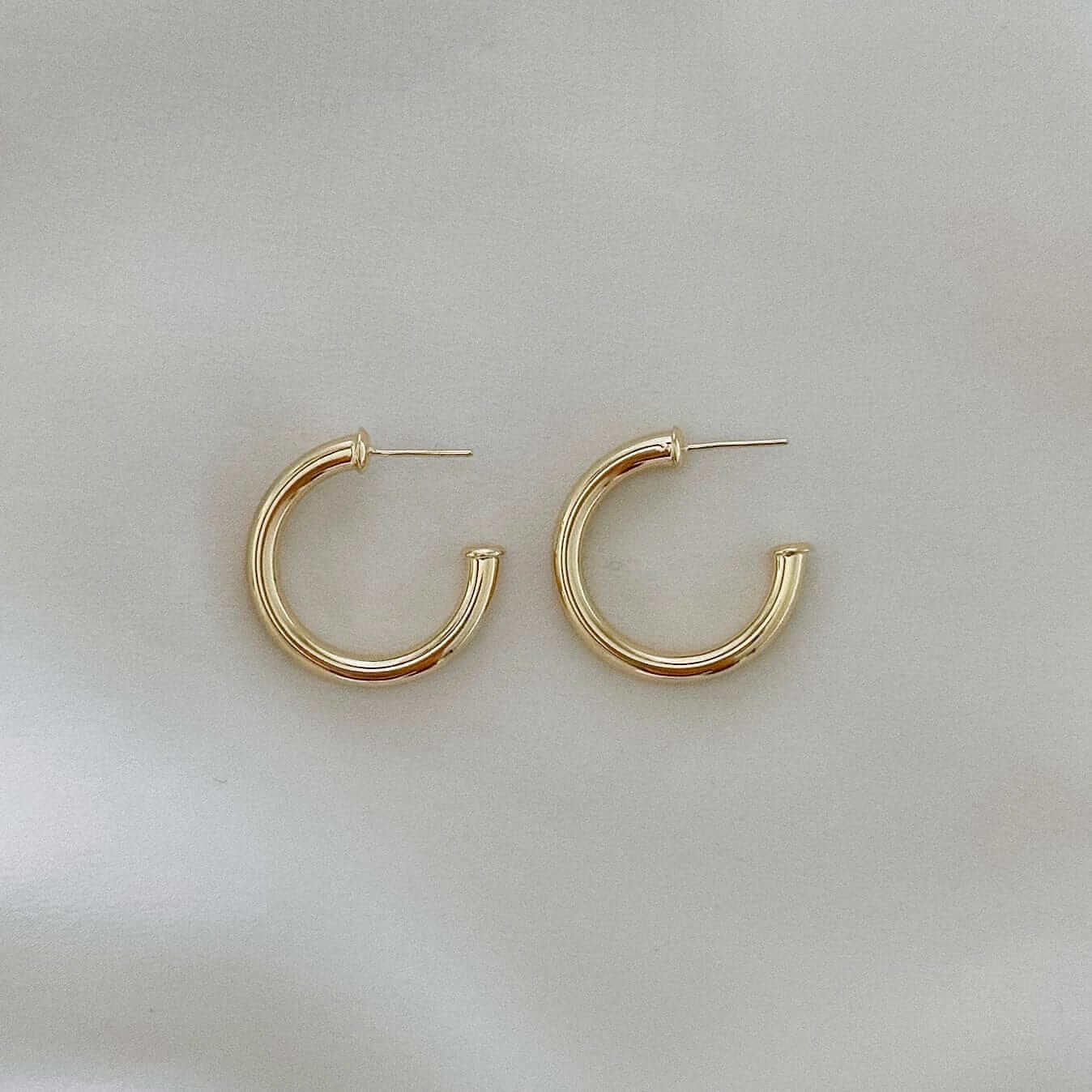 LE sensor earrings Capri Hoops